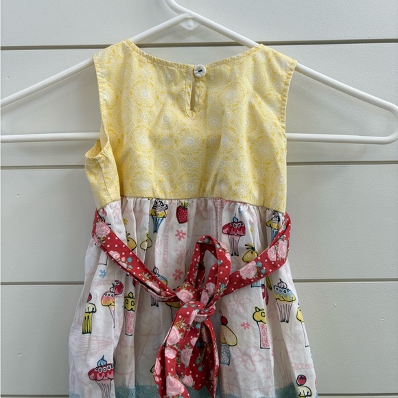 Matilda Jane Yellow and White Cupcake Dress - Picture 7 of 8